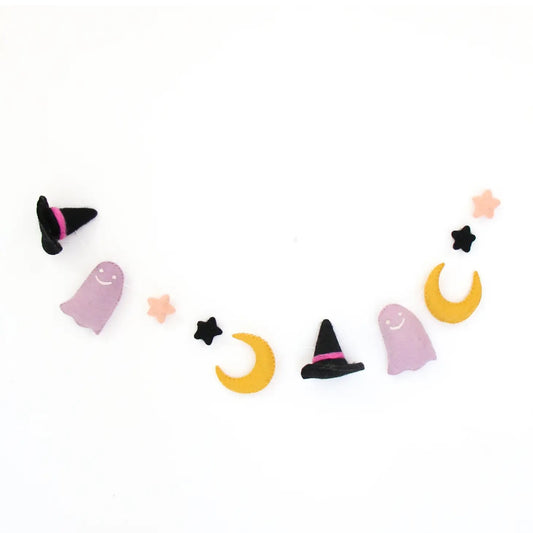 Witchy Vibes Felt Garland