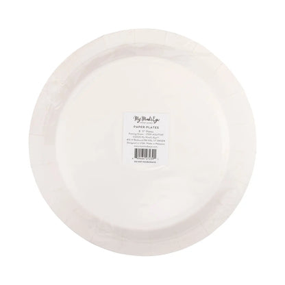 Golf Ball Paper 9" Plates, Set of 8