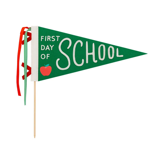 First Day Back To School Felt Pennant*