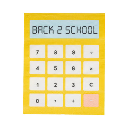 Calculator Paper Guest Napkin, 18 Count*