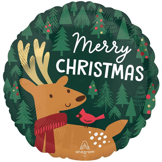 Modern Christmas Reindeer Balloon