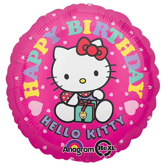 HELLO KITTY HAPPY BIRTHDAY, 18"