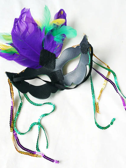 Mardi Gras Masquerade Mask*