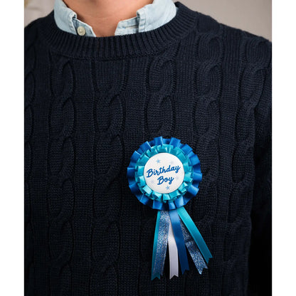 Birthday Boy Satin Badge