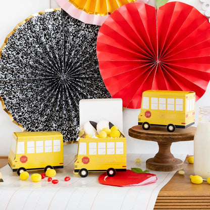 School Bus Treat Boxes, 8 Count*