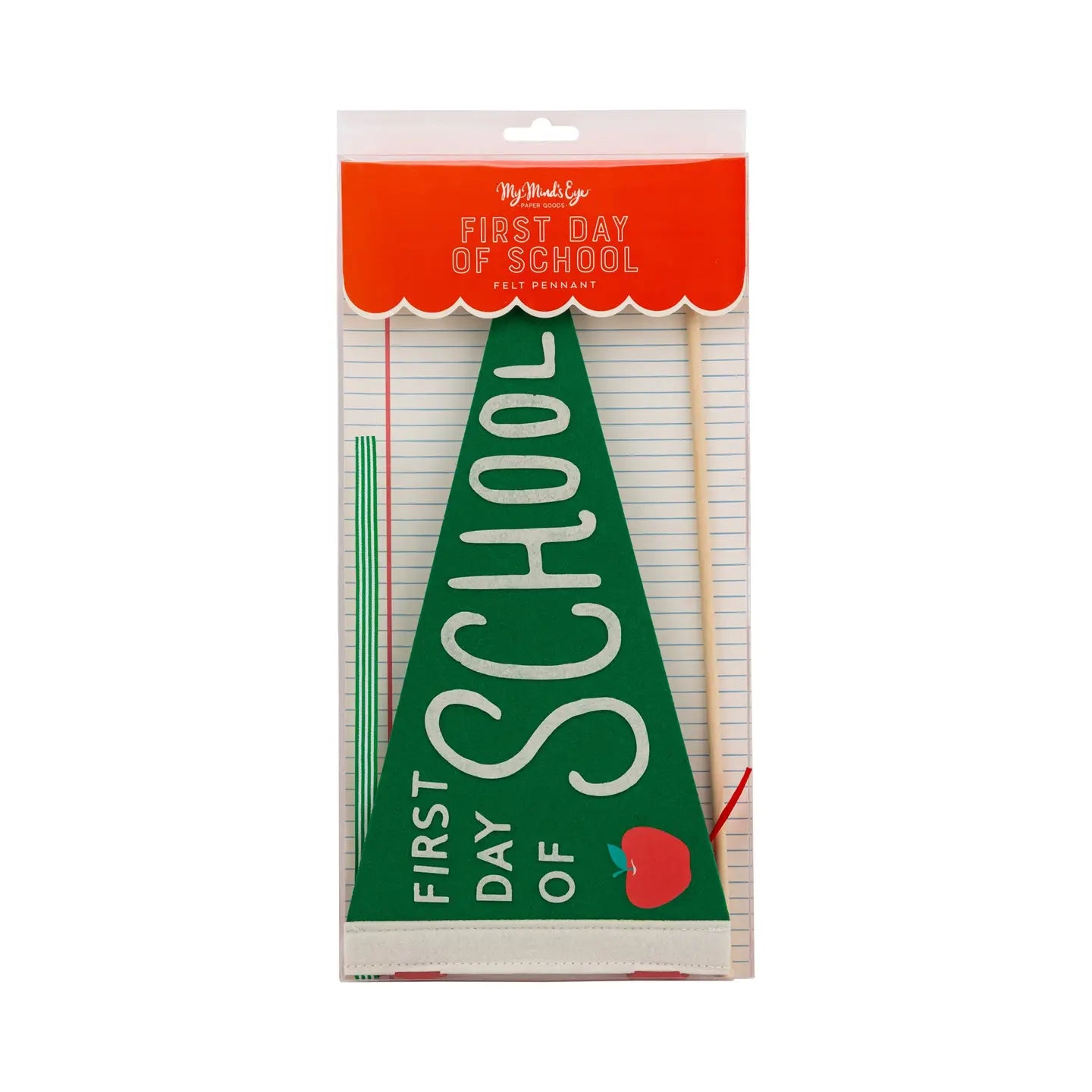 First Day Back To School Felt Pennant*