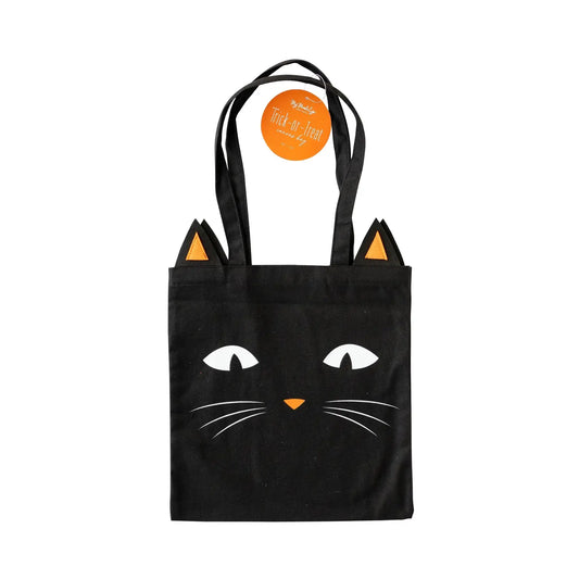 Black Cat Canvas Tric