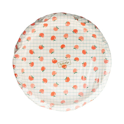Apple Pattern Paper Plate, 8 Count*