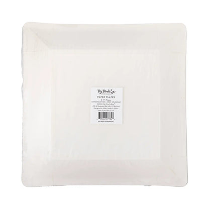 Construction Road 9" Plate (8 count)