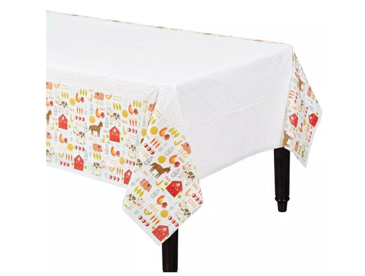 Friendly Farm Table Cover