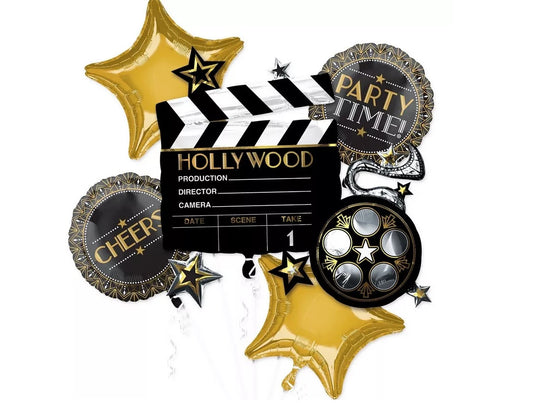 Hollywood Balloon Bouquet 5pc