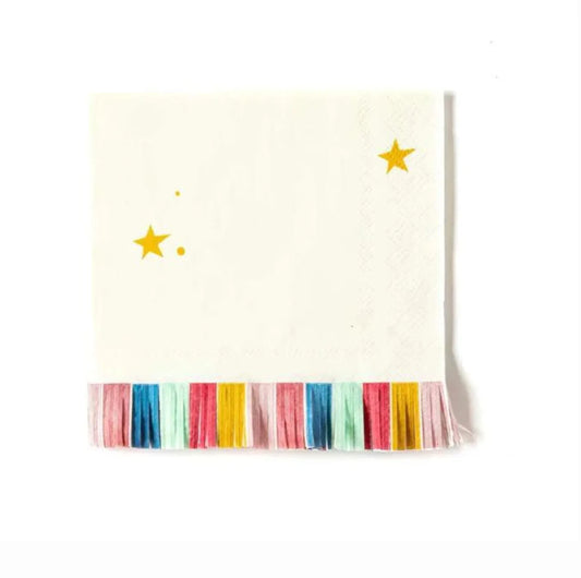 Magical Colorful Fringe Napkins