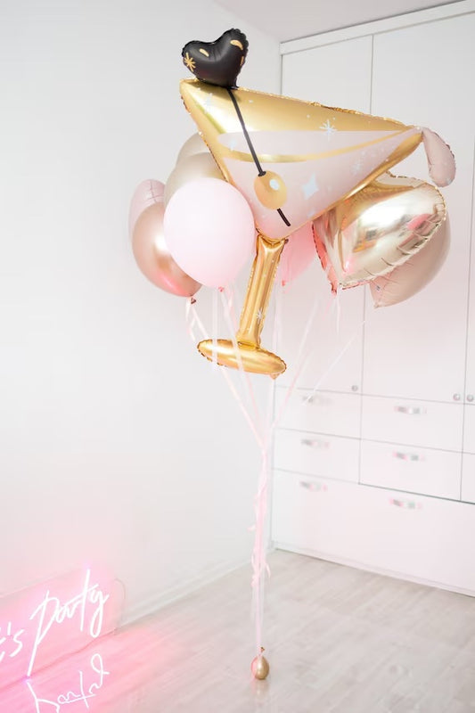 Pink Lush Martini Bouquet