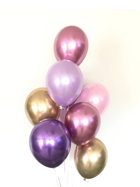 Purple Pallette Bouquet 9pc