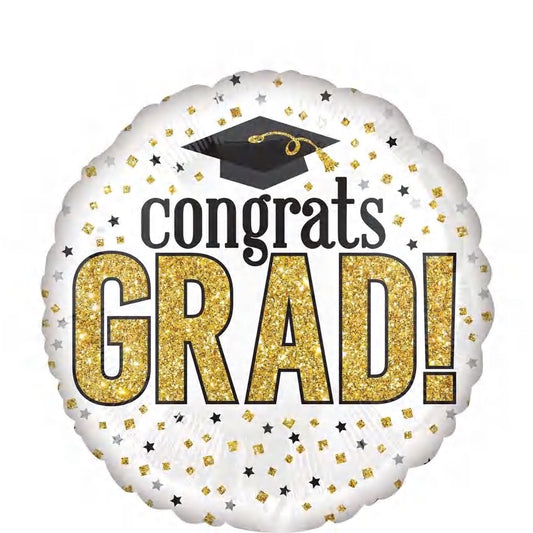 Congrats Grad Sparkle Balloon*