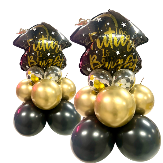 Air-Filled Grad Star Balloon Centerpiece 2pc