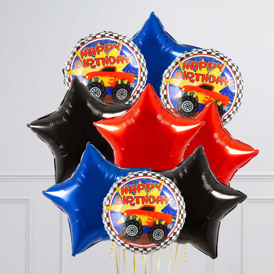 Monster Truck 9pc Bouquet
