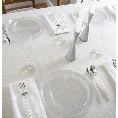 Solid Round Silver Forks | 20 Pieces