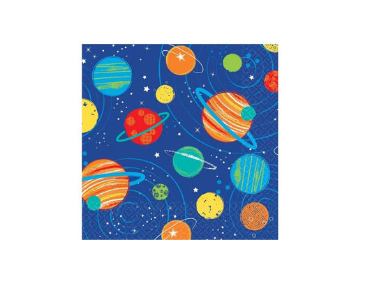 Blast Off Beverage Napkins 16ct