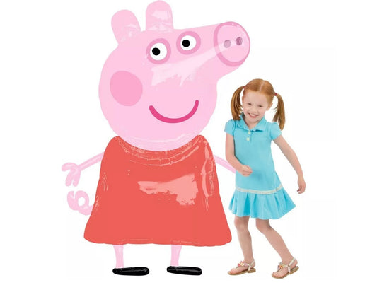 Peppa Pig Balloon - Giant Gliding (Airwalker), 48in