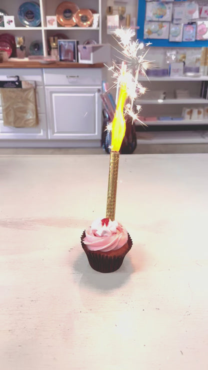 Sparkling Party Candles, 6 Ct