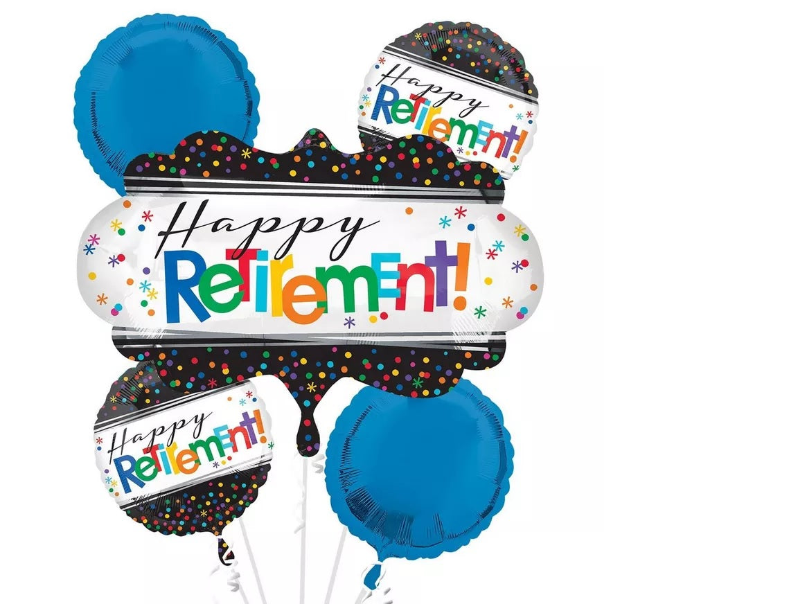 Happy Retirement Bouquet 5pc