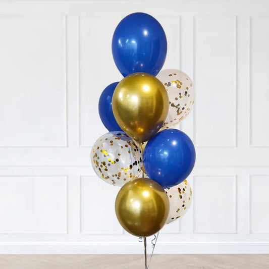 Blue Ivy & Gold 8pc Set