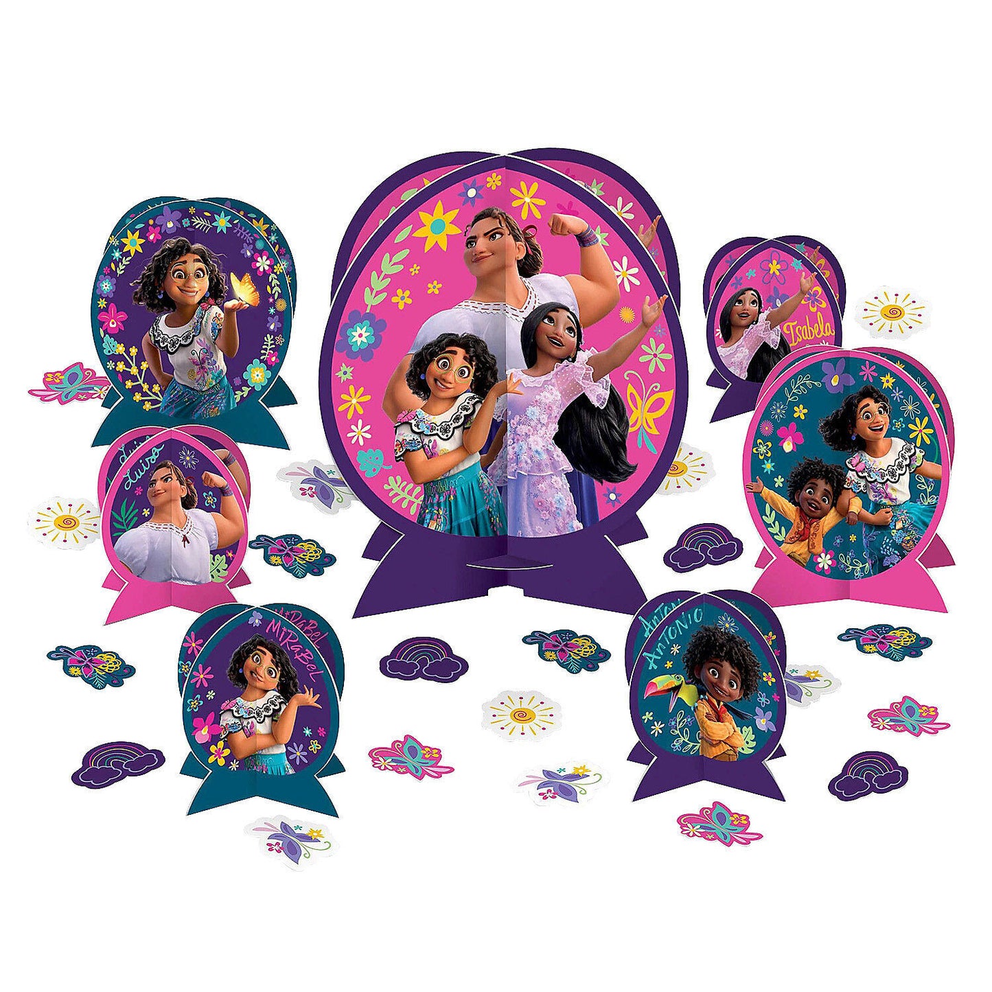 Encanto Cardstock Table Decorating Kit, 31pc