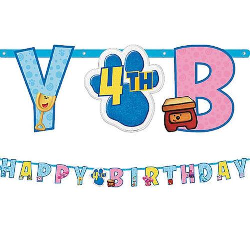 Blue's Clues & You! Birthday Banner Kit, 10.7ft