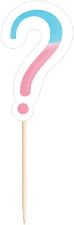 Gender Reveal Cupcake Picks