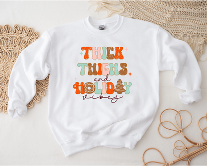 Thick Thighs Holiday White Garment