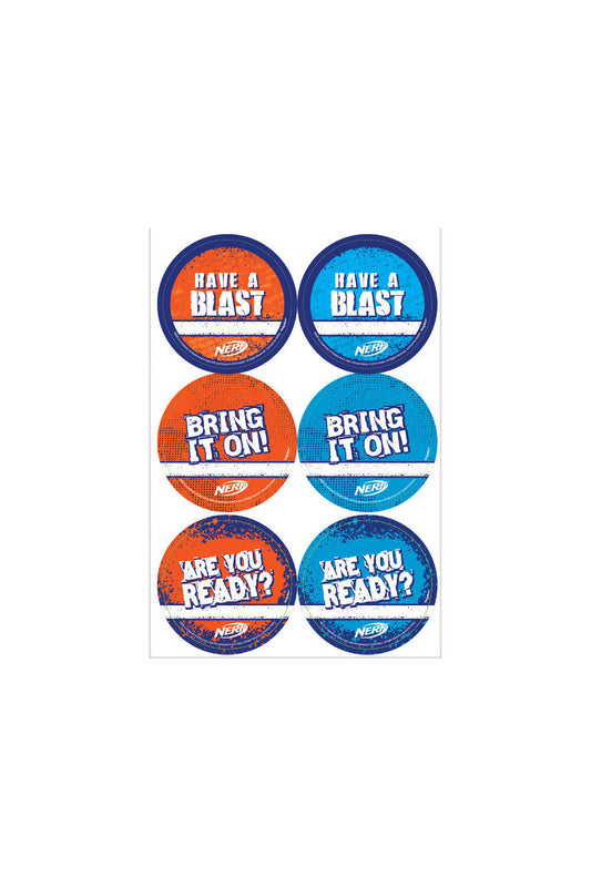 Nerf Stickers 24ct