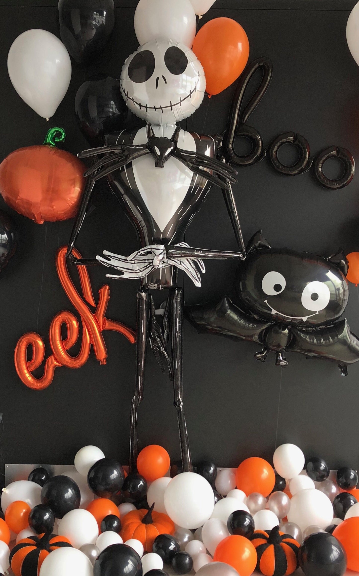 Jack Skellington Airwalker Giant Foil Balloon 84" Tall