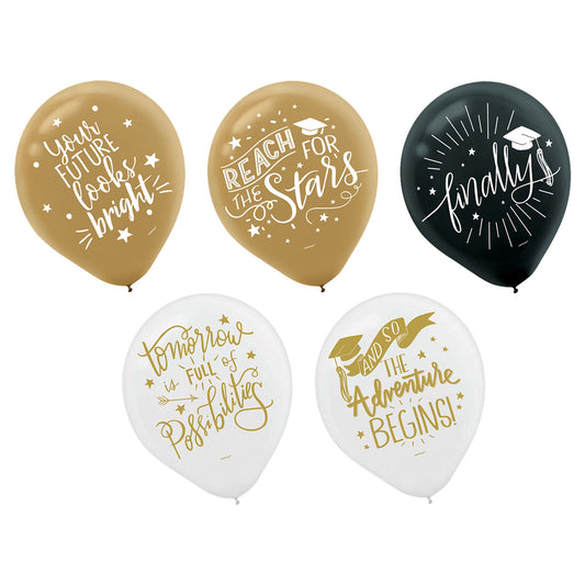 The Adventure Begins Latex Balloons 15pk
