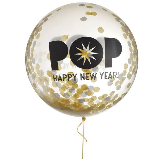 New Years Confetti Balloons