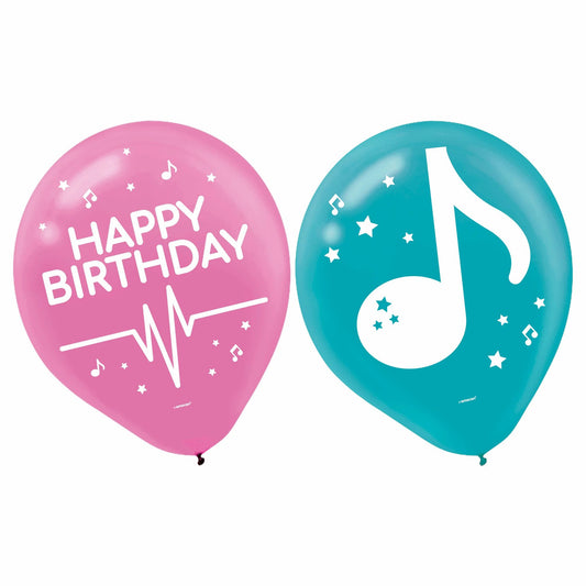 Tiktok Balloons, 12in, 6ct