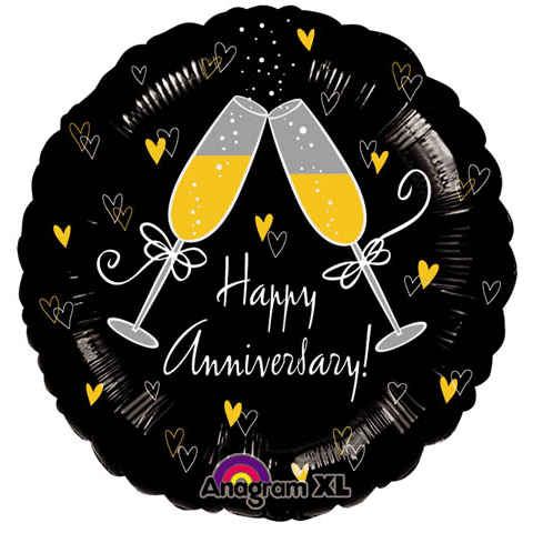 Happy Anniversary Mylar Balloon