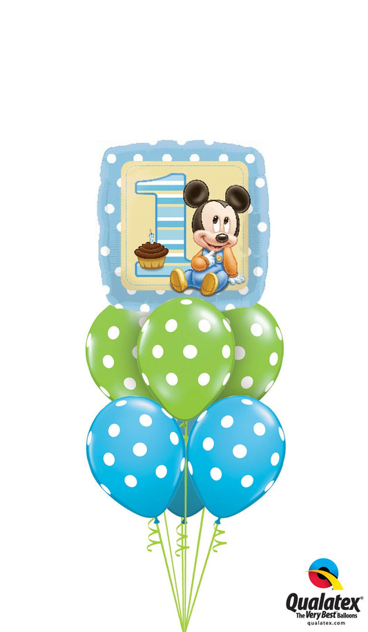 Baby Mickey Balloon Bouquet