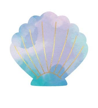 Shell Appetizer Napkin mermaid