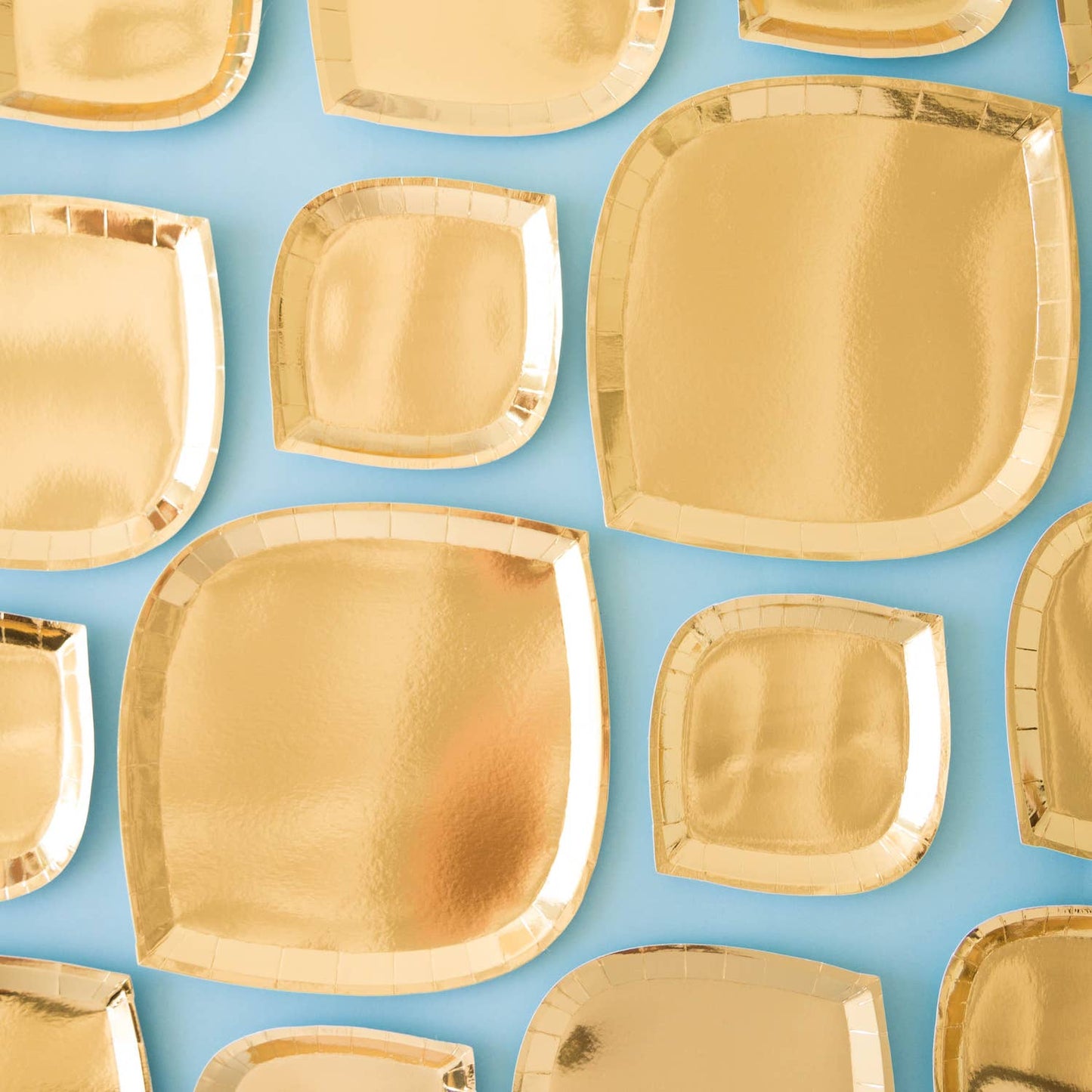 Gold Posh Dessert Plates