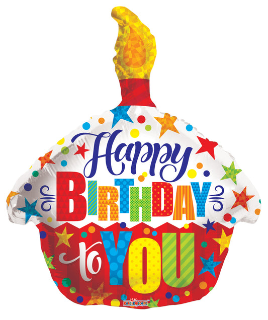 Happy Birthday To You Cupcake