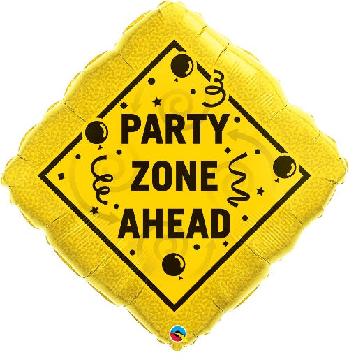 Party Zone construction theme 34'' balloon