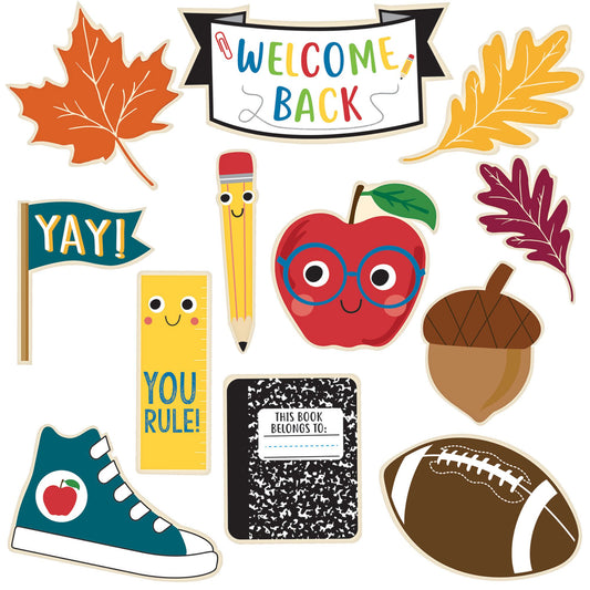 Back To School Paper Cutouts