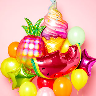 Tropical Summer Fun Fruity Bouquet