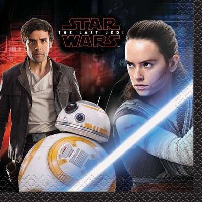 Star Wars Episode VIII Beverage Napkins 16ct
