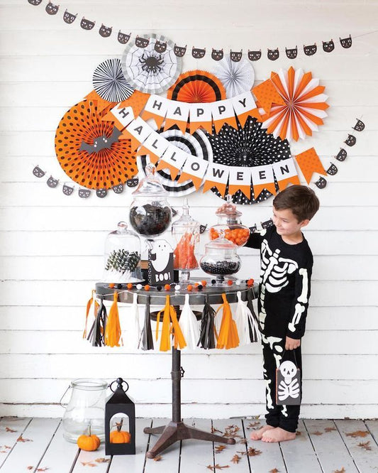 HAPPY HALLOWEEN Word BANNER