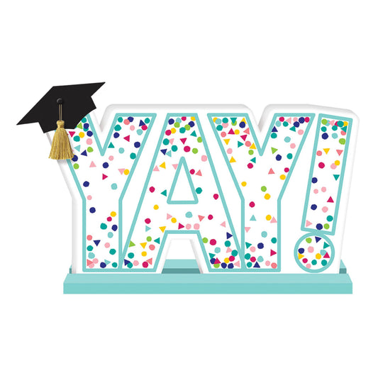 Yay Grad Standing Sign