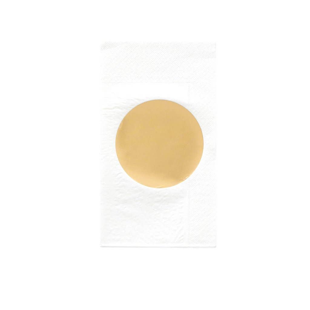 Gold Dot Dinnerl Napkins