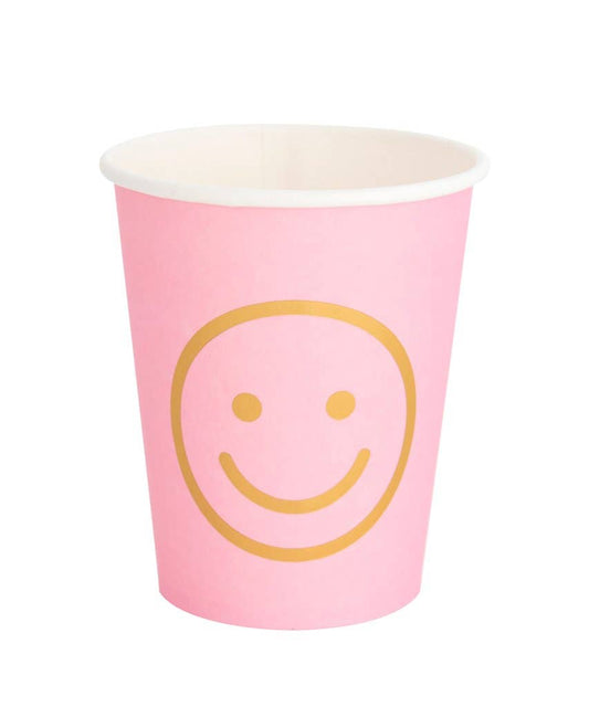 Blush Smiley Fave 8oz Cup