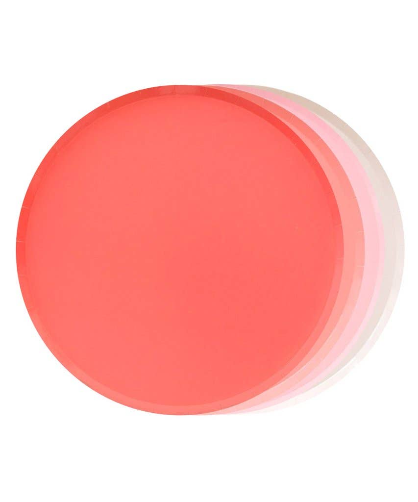 Pretty in Pink Set 7'' Plate Set